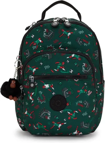 Vista 137 de Mochila Kipling Seoul extra grande para laptop de 17", Grande True Blue Tonal 2