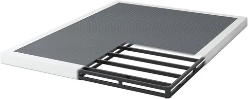 Vista 18 de NHODIR Base de cama con somier doble de 4 pulgadas