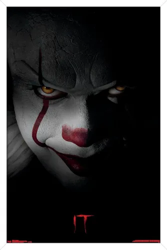 Vista 13 de Trends International IT-Pennywise - Póster de pared, 14.725 x 22.375 pulgadas, versión enmarcada de madera de granero