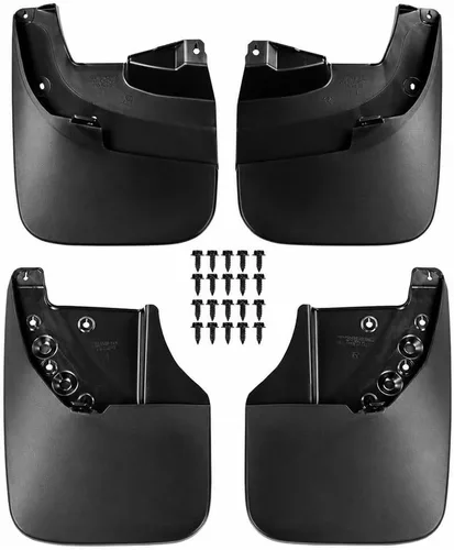 Vista 12 de PIT66 guardabarros moldeados para salpicaduras de lodo, compatibles con Chevy Silverado GMC Sierra 1500 1999-2007, para Sierra 2500 3500 2007-2014