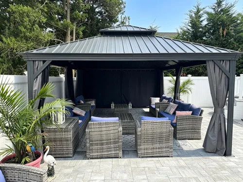 Vista 25 de Purple leaf - Gazebo para exteriores.