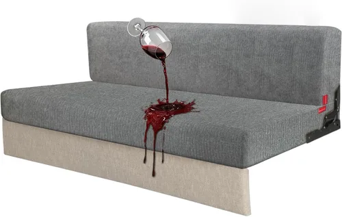 Vista 138 de Fundas de cojín impermeables para sofá, funda elástica lavable con diseño elástico antideslizante, protector de muebles para mascotas y niños