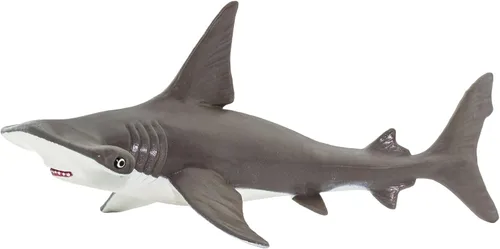 Vista 2 de Safari Ltd. Figura de tiburón martillo para bebé, figura detallada de 7 pulgadas, juguete educativo para niños, niñas y niños a partir de 18 meses