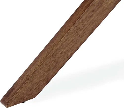 Vista 6 de Modway Crossroads - Mesa de comedor redonda de madera de 47 pulgadas, nogal