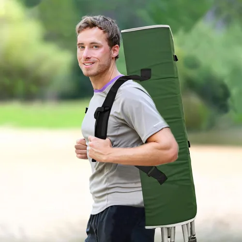 Vista 6 de Silla de camping, silla plegable portátil para interiores y exteriores