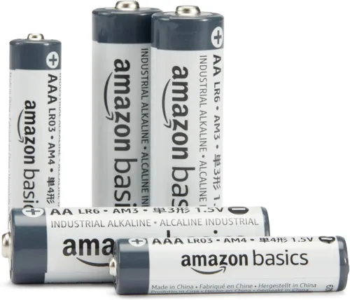 Vista 4 de Amazon Basics - Paquete de 250 pilas alcalinas AAA industriales, 1.5 voltios, vida útil de 5 años