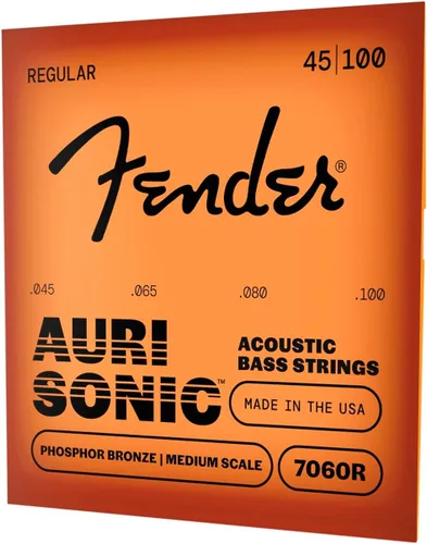 Vista 3 de Fender Cuerdas para bajo acústico 7060, bronce fosforoso .045-.100