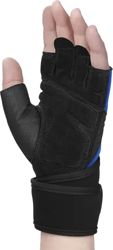 Vista 4 de Harbinger Guantes de levantamiento de pesas con agarre de entrenamiento, unisex
