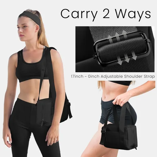 Vista 3 de Mini bolsa de gimnasio para mujer