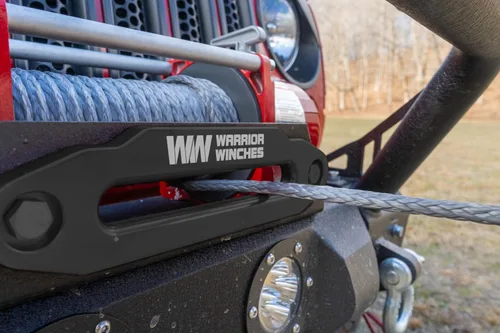 Vista 7 de Stealth Winches Cabrestante para Camión de 13500lb 12V Cabrestante Eléctrico con 2 Controles Remotos Inalámbricos y Cuerda de Acero, Perfecto