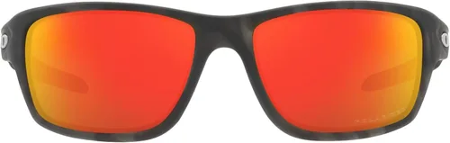 Vista 3 de Oakley Man Sunglasses Matte Black Tortoise Frame, Ruby Iridium Polarized Lenses, 60MM