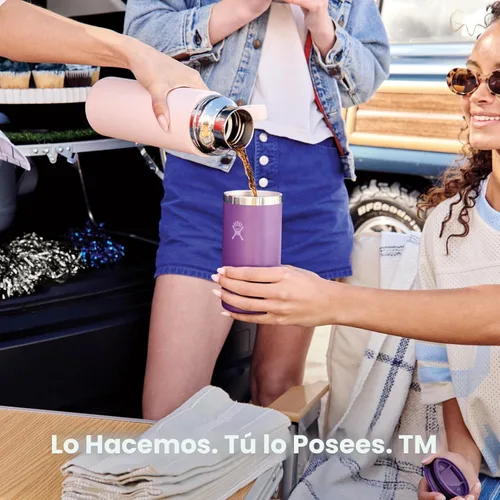 Vista 8 de Hydro Flask Taza de café de viaje – Acero inoxidable aislado, antiderrames, resistente a fugas, vaso de café para llevar, 16 onzas, verde agave