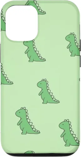 Vista 28 de Lindo dinosaurio verde bebé Dino TRex en verde para mujeres y niñas caso para iPhone 17