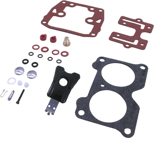 Vista 8 de Motor de barco 0439076 439076 777718 390055 392550 398526 435443 434888 439076 433519 Kit de reparación de carburador para Evinrude Johnson OMC V4