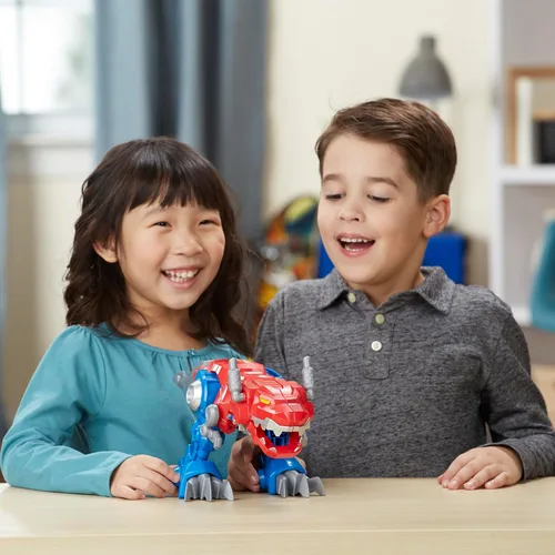 Vista 7 de Transformers Rescue Bots Knight Watch Optimus Prime, Playskool Heroes figura de acción de juguete (exclusivo de Amazon)