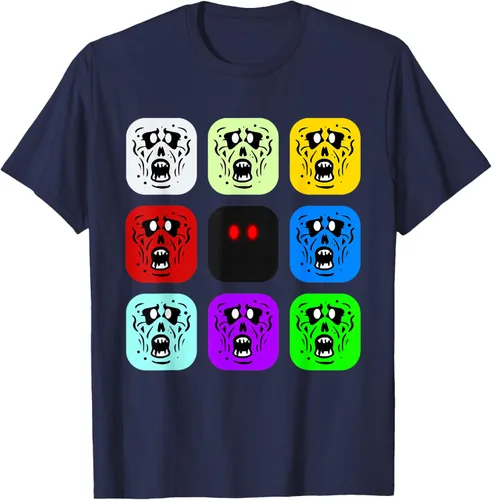 Vista 45 de Camiseta Zombie Rush Zombies Negro