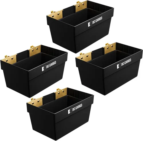 Vista 10 de DC Cargo Mall Gran contenedor de almacenamiento E Track – Organizador de canasta E Track resistente – Accesorios E Track compactos para remolques