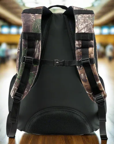 Vista 4 de Broad Bay University Logo Camo Backpack