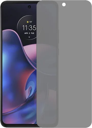 Vista 9 de Protector de pantalla de vidrio templado para Motorola Edge 2022 – [2 unidades] Protector de pantalla de vidrio templado negro Frontier Protector