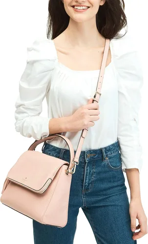 Vista 2 de Kate Spade New York Chester Street Miri Bolso de hombro de cuero, rosa, M