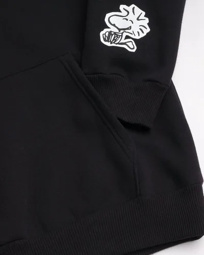 Vista 3 de Peanuts Sudadera Snoopy para hombre, sudadera con capucha vintage de Snoopy y Woodstock