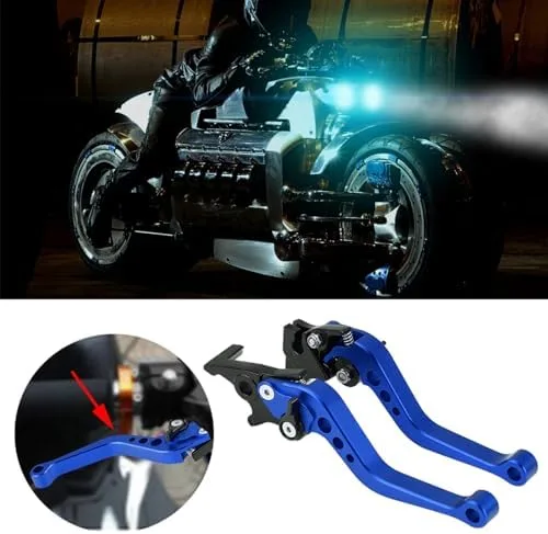 Vista 4 de Senyar Para ttr 110 Palanca de freno Palanca de freno de embrague de aluminio CNC Tambor de embrague de motocicleta Manija de palanca de freno 0.866