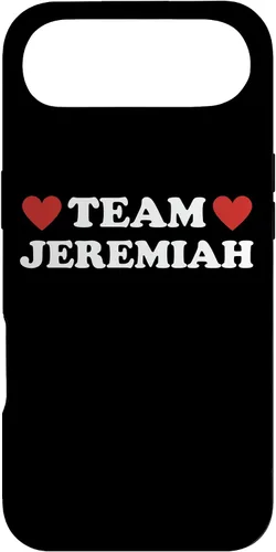 Vista 27 de Team Jeremiah I Love Jeremiah I Heart Jeremiah Case for iPhone 17