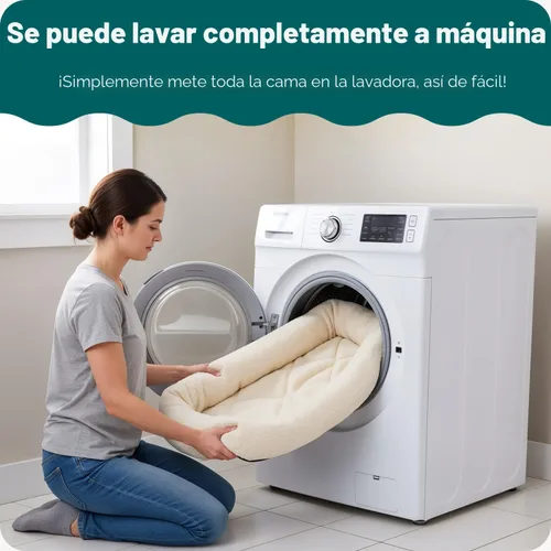 Vista 7 de FurHaven Cama para perros y gatos extra pequeños, almohadilla con base de apoyo suave para transportadores y perreras, lavable a máquina, extra Crema