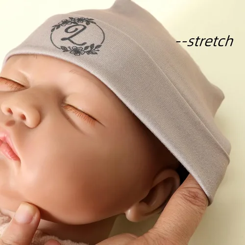 Vista 6 de Galabloomer Gorro de bebé recién nacido de 0 a 3 meses