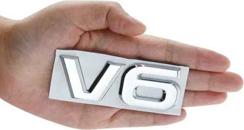 Vista 5 de V6 - Adhesivo adhesivo para automóvil con logotipo 3D de ABS, para TACOMA (negro)