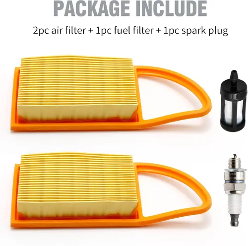 Vista 6 de laffoonparts - Paquete de 2 filtros de aire de repuesto para sopladores de mochila Stihl BR600 BR550 BR500 BR700, repuesto para sopladores