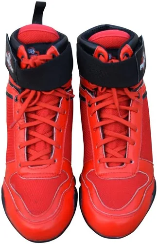 Vista 2 de Zapatos de boxeo profesionales transpirables, zapatos de entrenamiento para adultos y jóvenes, hombres y mujeres, suela de goma antideslizante