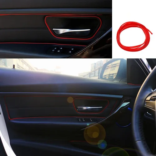 Vista 8 de Atmomo - Cinta flexible de 16.4 pies para decoración de auto, interiores y exteriores