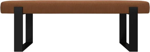 Vista 97 de VANT Banco de cama tapizado, beige Boucle, níquel cepillado Boucle Beige - Níquel cepillado