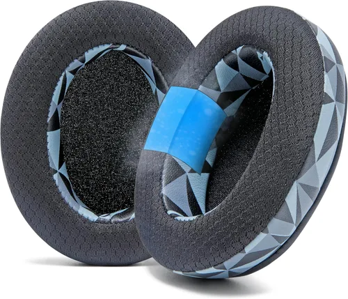 Vista 12 de WC Freeze para Arctis Nova - Almohadillas de gel de refrigeración de tela híbrida de repuesto para Arctis Nova Pro con cable, Nova 7, 5, 4, 3, 1