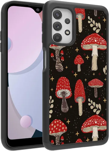 Vista 21 de Funda diseñada para Samsung Galaxy A32 (6.5 pulgadas), funda duradera para teléfono para niña bebé, negra, firmada para Galaxy A32 5G, funda Bebé