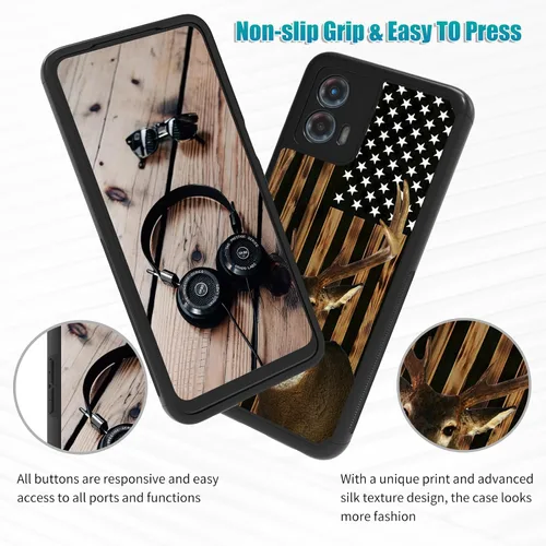 Vista 6 de Funda de doble capa para Motorola Moto G 5G 2023, resistente, a prueba de golpes, resistente, de cuerpo completo, funda protectora resistente