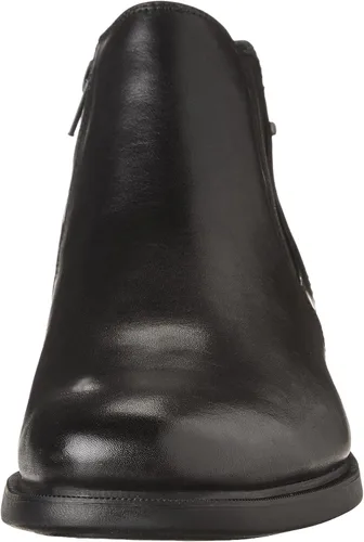 Vista 2 de Geox Botas Chelsea de caña baja para hombre, Negro