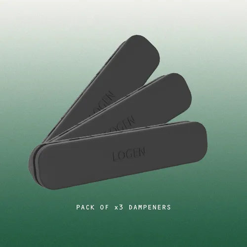 Vista 6 de LOGEN Amortiguador de Tenis – Se queda en la raqueta – Pack de 3 amortiguadores de raqueta de tenis – Absorbe golpes y vibraciones de tenis – Ónice