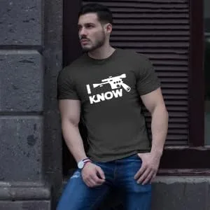 Vista 2 de FASHGL Camiseta para parejas con texto en inglés "I Love You I Know Letter" para el Día de San Valentín