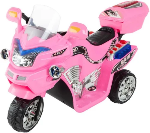 Vista 8 de Lil' Rider Bicicleta deportiva FX con batería de 3 ruedas - Negro Ride On