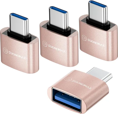 Vista 7 de Adaptador USB C a USB A, USBC macho a una hembra 3.0 OTG MacBook Pro/Air, convertidor USB tipo C Thunderbolt 3 para Apple iPhone 16 15, unidad
