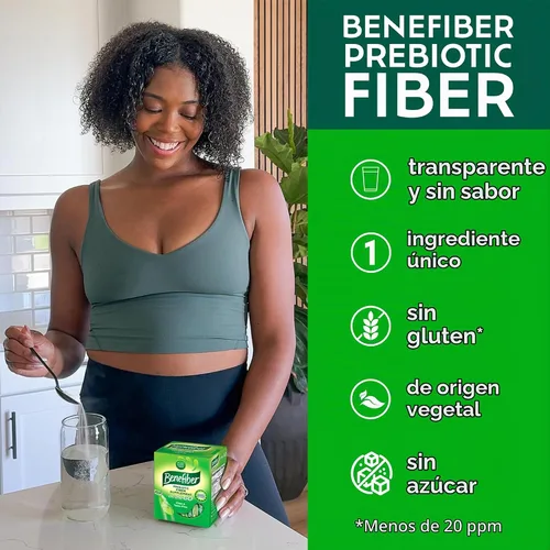 Vista 7 de Benfiber Bebida mix, sin sabor, paquete de 28 bolsitas, 302805, 1, 1