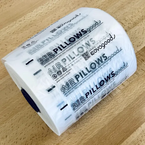 Vista 6 de AirPillows™ 5000 Premium Película de aire sin relleno 1 rollo (1650 pies), 5000 almohadas (4 x 8 en Ea) como papel de espuma de cacahuetes