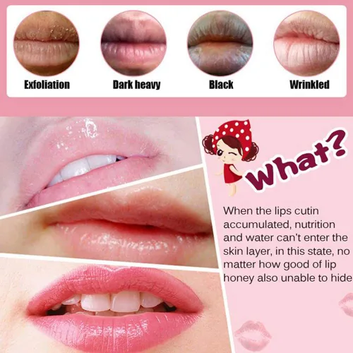 Vista 6 de Parches de máscara de labios, 30 almohadillas de gel de colágeno de cristal rosa, hidratante, antiarrugas, antienvejecimiento, firme, hidratan