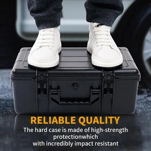 Vista 5 de Estuche rígido para compresor de aire para inflador de neumáticos DEWALT 20V MAX DCC020IB, a prueba de polvo, impermeable, a prueba de golpes