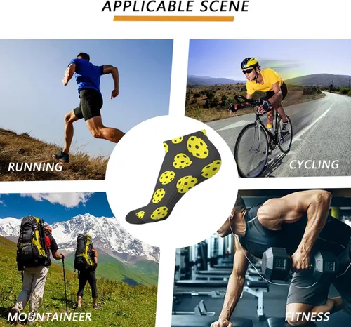 Vista 8 de devor Socks No Show Ankle for Mens Socks No Show Athletic Sock Fashion PICKLEBALL Socks
