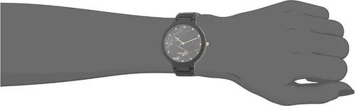 Vista 6 de Nine West Reloj de pulsera con brazalete de goma para mujer