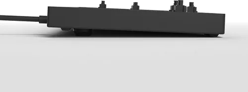 Vista 4 de Teclado mecánico modular para videojuegos Galaxy 75 75 de diseño USB tipo C chasis de aluminio completo de HK Gaming Barebone Negro