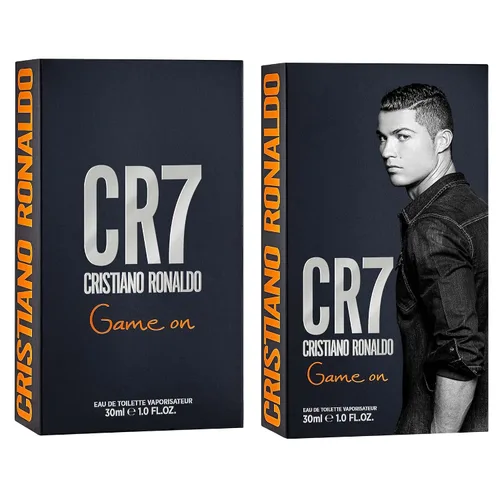 Vista 4 de CR7 Game On Cristiano Ronaldo - Eau De Toilette Colonia con Aroma a Perfume para Hombre - Papaya, Hielo, Cedro y Madera de Cashmere - Colección